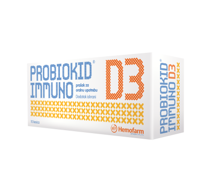 Sinbiotik, za jačanje prirodnih odbrambenih
sposobnosti organizma kod dece.